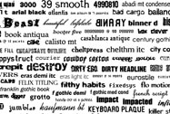 fonts